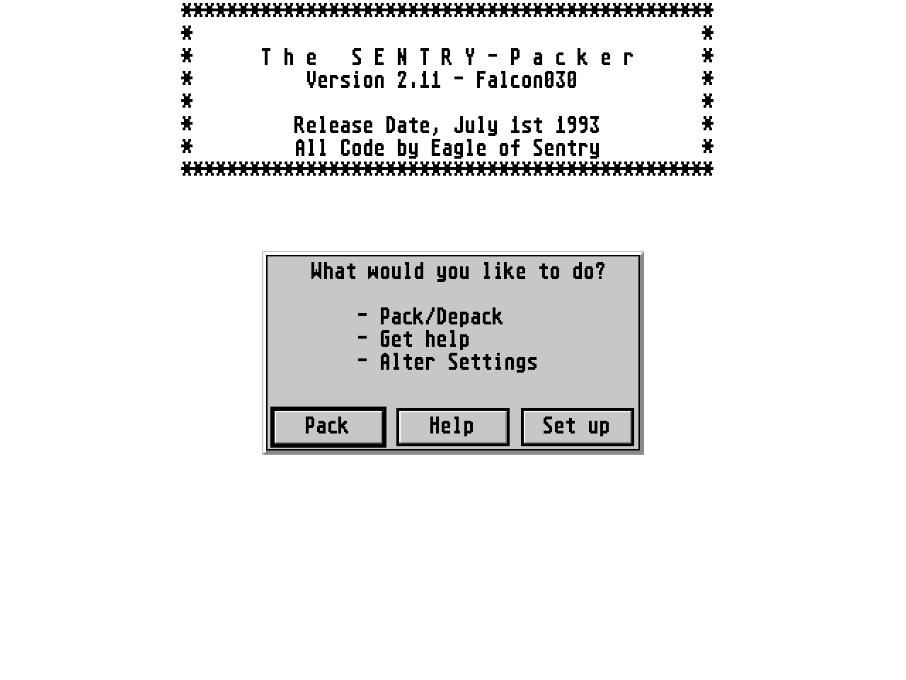 Sentry-Packer — screenshot 1